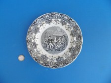 OLD GIEN POTTERY PLATE - GOLD MEDAL - FROM 1875 - SPEAKER