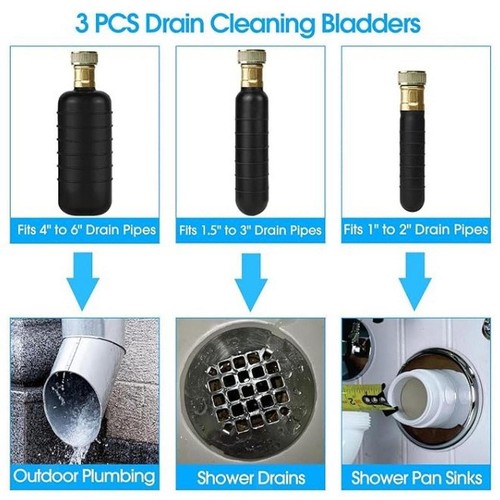 Drain nettoyage vessie - 3x,