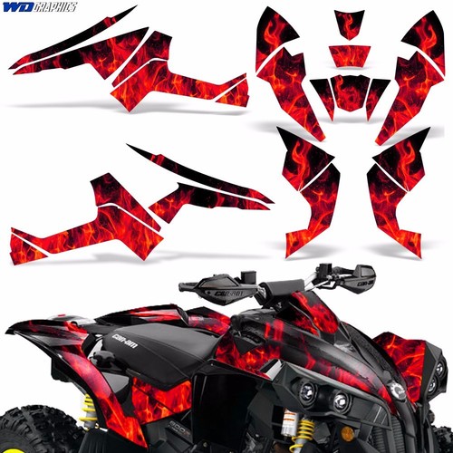 Graphic kit canam renegade r - kit, x/r