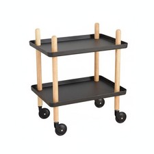 Table Roulante à 2 Plateaux