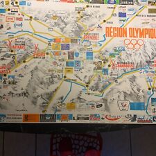 ORIGINAL 1968 WINTER JO POSTER GRENOBLE
