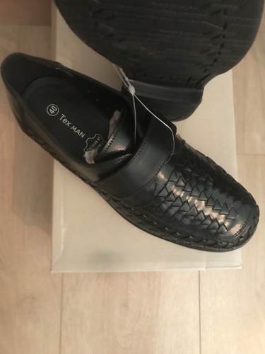 Mocassins cuir noire - cuir, man