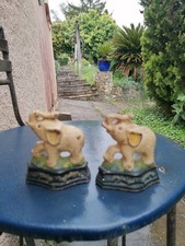 Pair of Antique Cast Iron Door Stops