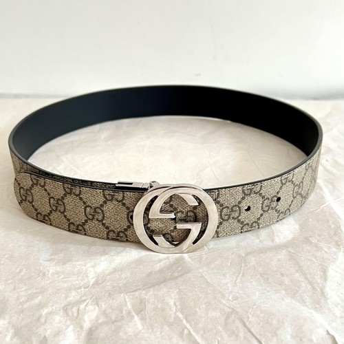 Ceinture gucci toile - gucci,
