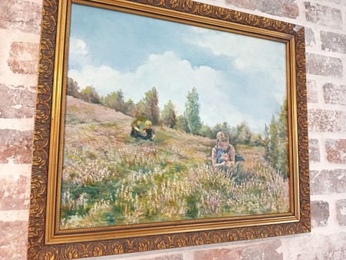 Tableau huile sur toile - tableau,,