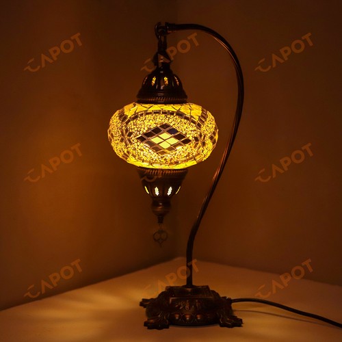 Lampe table mosaïque - de,