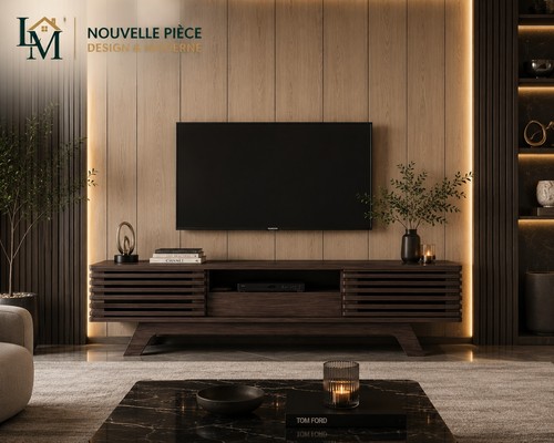 Meuble design luxe bois - tv,