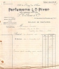 1918 PARFUMERIE L T PIVER A
