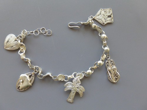 Bracelet berbère argent - berbère,