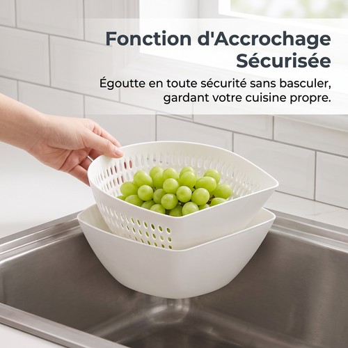 égouttoir cuisine double - de,