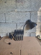 Antique Erpé Scissors Industrial Workshop Lamp 