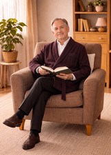 Peignoir Court Pour Homme En