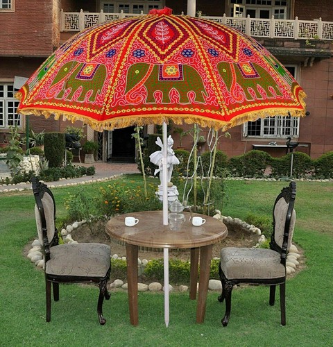 Garden parasol handmade - garden,