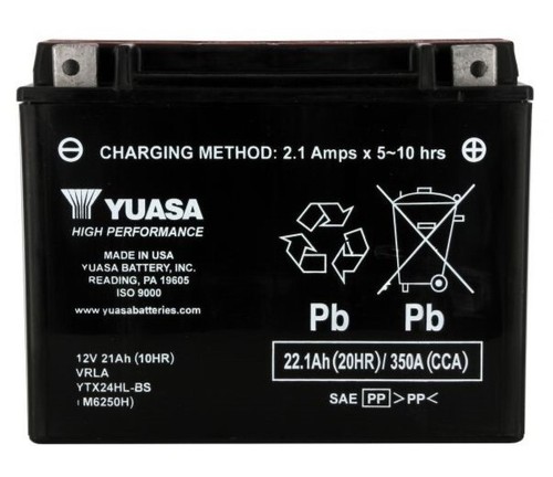 Yuasa ytx24hl - yuasa, ytx24hl-bs