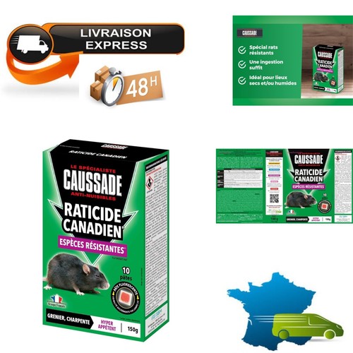 Caussade anti rats pâtes - caussade, anti-rats
