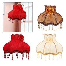 Abat-jour en tissu avec