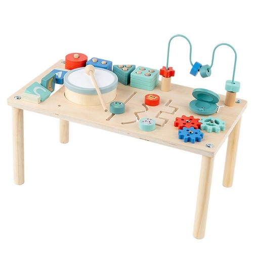 Table activités bois - d'activités,