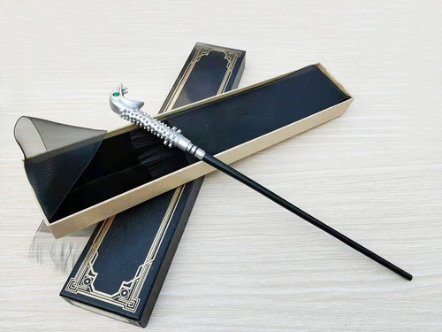 Lucius malfoy magic wand - magic, 14.5"