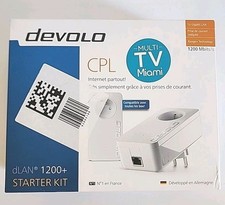 Pack de 2 x Devolo dLAN 1200+ Adaptateur CPL 1200 Mbits/s Starter Kit