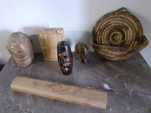 Lot objets art africain - lot,