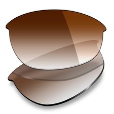 Verres de rechange pour Oakley Half Jacket - Options Polarisé teinte dégradé ...