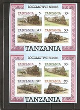 Tanzania 1985 Locomotive