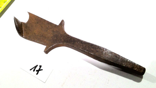 Antique wood drill - cooper, tool