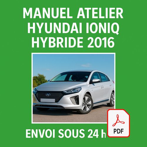 Manuel atelier hyundai ioniq - atelier,