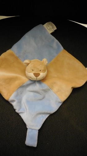 Doudou plat ours castor beige - doudou,