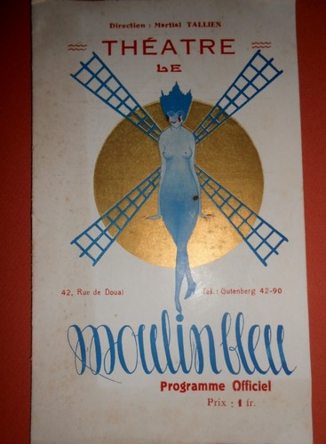 Ancien programme théâtre - , le