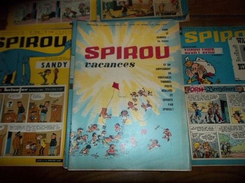 Fascicules spirou année 1961 - fascicules,