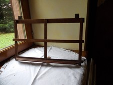 Antique wooden lectern, foldable, music, piano, walnut, decoration, 1900