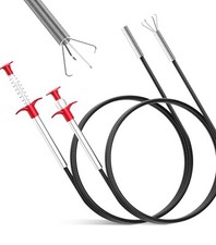 Furet Déboucheur Canalisation Lot De 2 ,200cm Et Un De 90 Cm