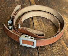 Baudrier Cuir Marron Allemand WH WW2 Seconde Guerre