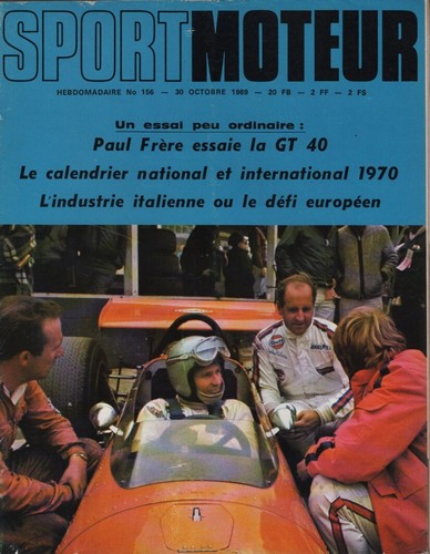 Sport moteur 156 - moteur, essai