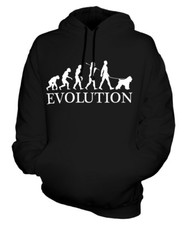 BOUVIER DES FLANDRES EVOLUTION OF MAN UNISEX HOODIE MENS WOMENS LADIES DOG GIFT