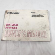 OEM Original Kawasaki Owner's Manual Book - 2001 ZRX ZRX1200
