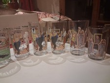      Tintin lot 7 verres a