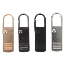  4 Pcs Attache Fermeture Eclair Tirette Éclair Traction À Glissière En Métal