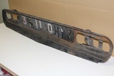 support plaque de police 