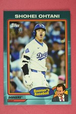 Shohei Ohtani 2024 Topps Berman Boomer's Baseball Teal /50 #2