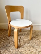 Original vintage 1960s Kid's N65 chairs by Alvar Aalto for Artek, Finland