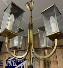 Lustre 1950 Ancien Bronze