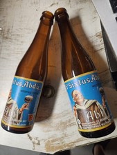 Westvleteren Belgium Trappist Beer Bottles 2 Bottles Empty 1970's