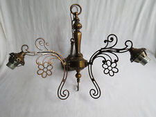 lustre en métal,laiton,3 branches