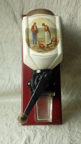 Ancien moulin cafe mural - a,