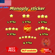 GO Sticker Monopoly Sticker 5star ,4star,3star,2star,1sta, ? ? ? SUPER FAST⚡⚡