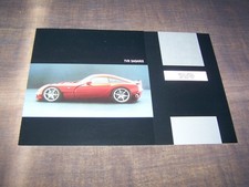 Top Rarity Gorgeous Brochure TVR Sagaris from 2005!!!