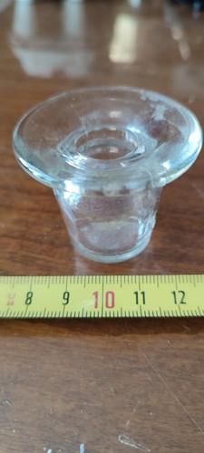 Encrier verre pupitre - verre,