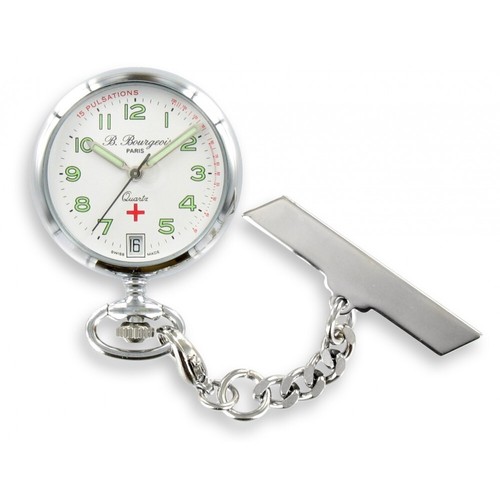 Montre infirmiére avec broche - infirmiére,